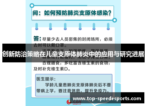 创新防治策略在儿童支原体肺炎中的应用与研究进展